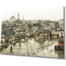 Miray Life Istanbuldan Kareler Cam Tablo