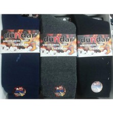 Dündar Plus 7019 Erkek Termal Çorap 12 Adet