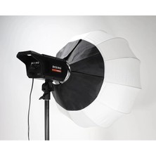 Filli Kutum Fotoğraf Stüdyosu LED Sürekli Video Işığı Lambası  65  cm Bowens Fener Tarzı Softbox  210  cm