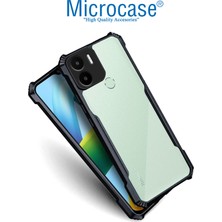 Microcase Xiaomi Poco C51 ile Uyumlu Airbag Serisi Darbeye Dayanıklı Köşe Korumalı Tpu Kılıf - AL3370