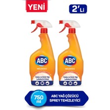 Abc Sprey Yağ Çözücü 750 Mlx2