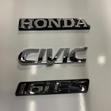 Çakır Grup Honda Civic 1.6 Ies Bagaj Logosu Seti (3 Adet )