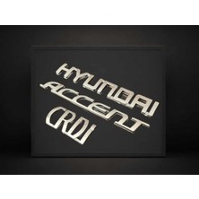 Çakır Grup Hyundai+Accent+Crdi 3lü Takım Orijinal Boyut Yüksek Kalite