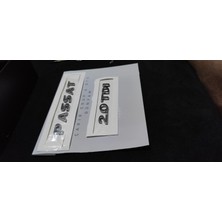 Çakır Grup Volkswagen Passat B7 B8 cc 2.0 Tdi Bagaj Yazısı Takım Yüksek Kalite Ithal