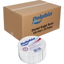 Dolphin Dantel Kağıt 9cm 500 Adet x 24 Paket (Koli)