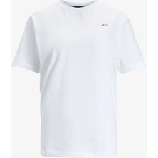 Jjxx Jxanna Reg Ss Every Emb Tee Jrs Kadın Beyaz T-Shirt 12236267-WHITE