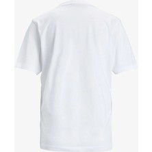 Jjxx Jxanna Reg Ss Every Emb Tee Jrs Kadın Beyaz T-Shirt 12236267-WHITE