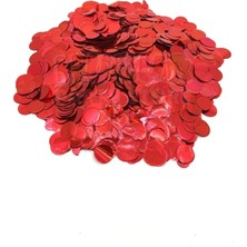 Tinky Winky 1 Paket Kırmızı Balon Pulu Kırmızı Balon Içi Pul Konfetisi 10 Gram Konfetili Şeffaf Balon Pulu