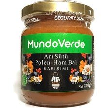 Mundo Verde Arısütü, Polen, Ham Bal Karışımı 240 gr