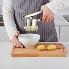 Hobiceyiz Patates Ezici, Paslanmaz Çelik, 24,5 Cm, Idealısk