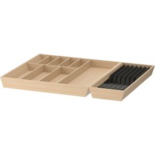 Hobiceyiz Çekmece Düzenleyici, Bambu-Antrasit, 72X50 Cm, Uppdatera