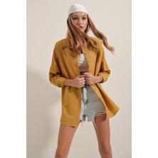Rodi Oversize Uzun Basic Gömlek DS22YB113900