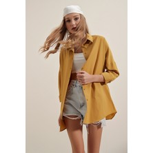 Rodi Oversize Uzun Basic Gömlek DS22YB113900