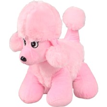 Toyaş Havlayan Poodle Kaniş Peluş Oyuncak 30 cm Pembe