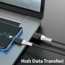 Hoco X82 Type-C To USB 3A Hızlı Silikon Data ve Şarj Kablosu