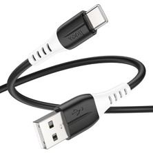 Hoco X82 Type-C To USB 3A Hızlı Silikon Data ve Şarj Kablosu