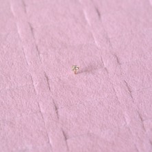 Heppii Cerrahi Çelik Gold Renk Çelik Yıldızlı Burun Piercing  Yıldızlı Hızma