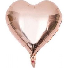 Kalp Rose Gold 24 Inç Folyo Balon