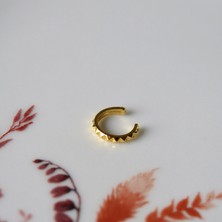 Heppii Altın Kaplama Gold Ince Earcuff Sıkıştırma Kıkırdak
