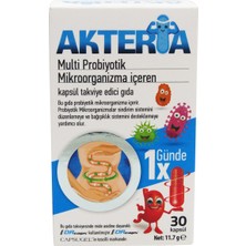 Doğadan İlaç Akteria Multi Probiyotik 30 Kapsül