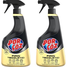 Porçöz Fırın Temizleyici Sprey 2'li 2X750 ml