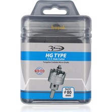 3keego 80 mm Tct Elmas Uçlu Panç HG60