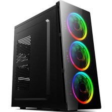 Rogame I5 10400F 16GB 240SSD 1tb HDD 4gb GTX1050TI Çift 24" Monitörlü (Gaming Set)