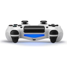 Blue İnter Qasul Ps4 Siyah Doubleshock Wireless Gamepad Joystick Kablosuz Ps4 Oyun Kolu Beyaz