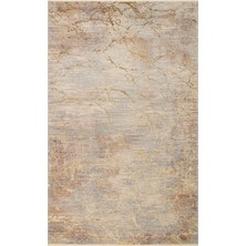 Eko Halı La Paz Lpz 01 Camel Modern Desenli Yumuşak Dokulu Yüksek Kaliteli Sık Dokuma 120 Tarak Ipek Halı