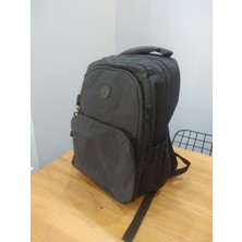 Faceshine Kozmetik Kırinkıl Su Geçirmez Kumaş Büyük Boy Unisex Okul Sırt ve Seyahat Çantası