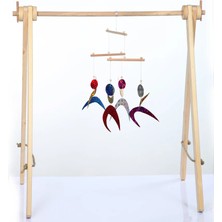 pikukid Montessori Dancer ve Munari Mobil Seti / Ikili Mobil