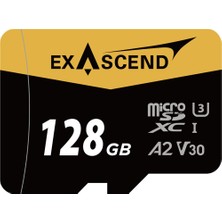 Exascend 128GB 175MB/S A2 V30 Micro SD Hafıza Kartı