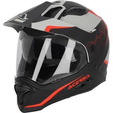 Acerbis Reactıve 22-06 Kask Siyah Kırmızı