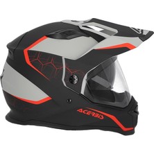 Acerbis Reactıve 22-06 Kask Siyah Kırmızı