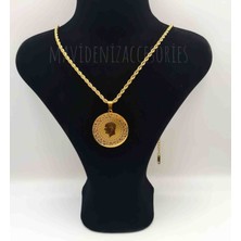 Mavi Deniz Accesories Mavidenizaccesories Çelik Kolye Çeyrekli Kolye Burgu Kolye Çelik
