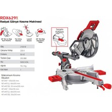 Rodex Radyal Gönye Kesme Makinesi 2100 Watt