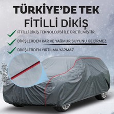 Wagell Volvo V50X300 Fitilli Araba Branda Miflonlu Oto Çadır Örtü