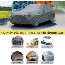 Wagell Hyundai Bayon 2021 ve SONRASIX300 Fitilli Araba Branda Miflonlu Oto Çadır Örtü