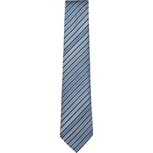 1001 Kravat Çizgili Klasik Kravat