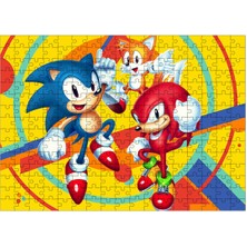 Bedeko Ahşap Mdf Puzzle Yapboz Kirpi Sonic 255 Parça 35*50 cm