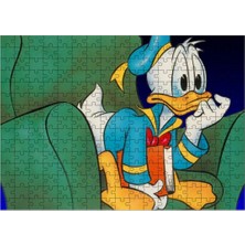 Bedeko Ahşap Mdf Puzzle Yapboz Donald Duck 255 Parça 35*50 cm