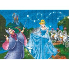 Bedeko Ahşap Mdf Puzzle Yapboz Cinderella 255 Parça 35*50 cm