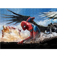 Bedeko Ahşap Mdf Puzzle Yapboz Örümcek Adam 255 Parça 35*50 cm