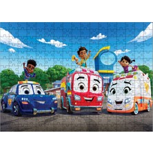 Bedeko Ahşap Mdf Puzzle Yapboz Robocar 255 Parça 35*50 cm