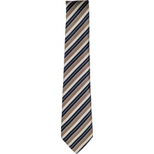 1001 Kravat Çizgili Klasik Kravat