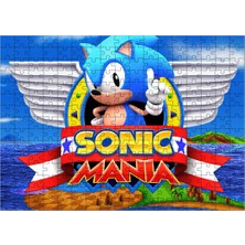 Bedeko Ahşap Mdf Puzzle Yapboz Sonic Mania 255 Parça 35*50 cm