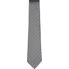 1001 Kravat Çizgili Klasik Kravat