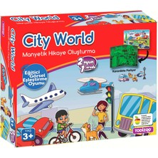 Todizoo City World Manyetik Hikaye Oluşturma