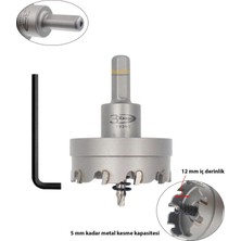 3keego 52 mm Elmas Uçlu Paslanmaz İçin Panç HF50