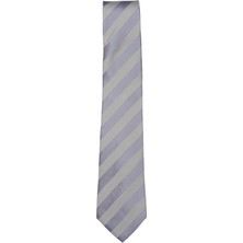 1001 Kravat Çizgili Klasik Kravat